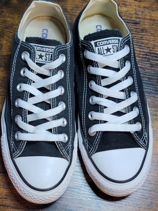 Converse Shoes - Converse All Star Low Top Sneakers - Black & White